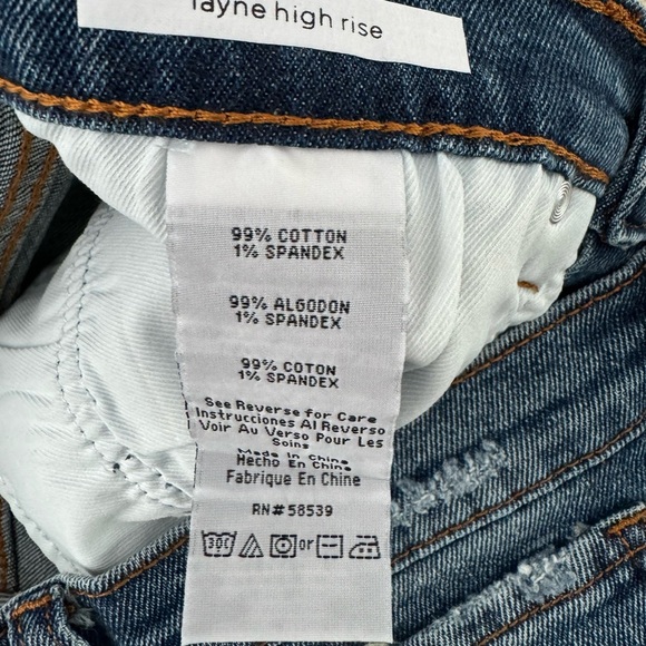 NWT STS BLUE STITCH FIX Layne Jean Shorts Raw Hem High Rise Women’s Sz 27/4 - Picture 4 of 8